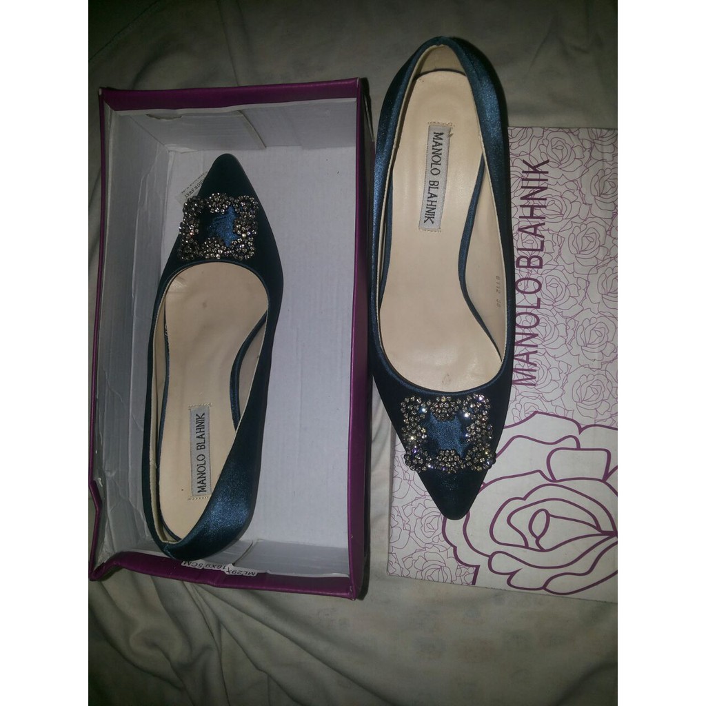 Sepatu Manolo Blahnik ( Preloved )