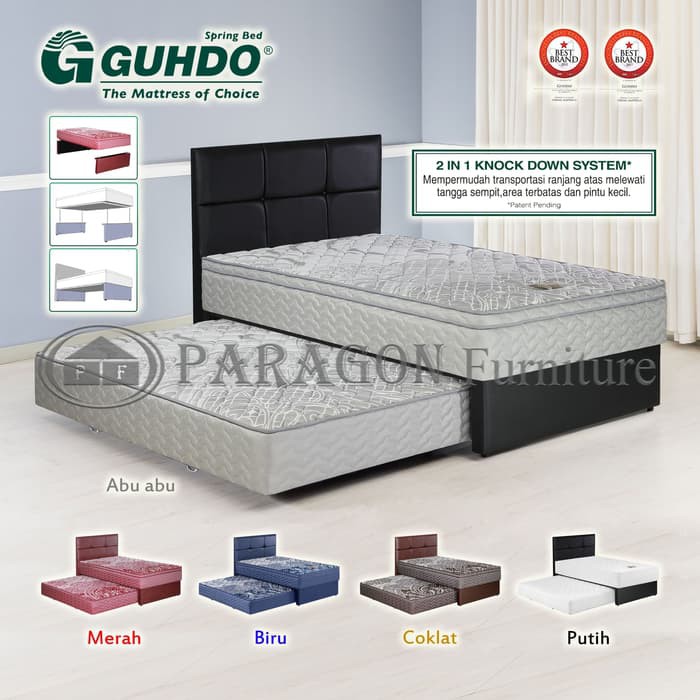 2in1 Standard PTKD 140x200 HB Caserta - Full set Spring bed Guhdo