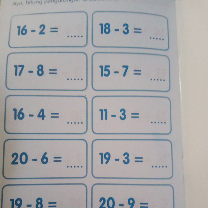 Buku Pintar Matematika Untuk Anak paud Tk