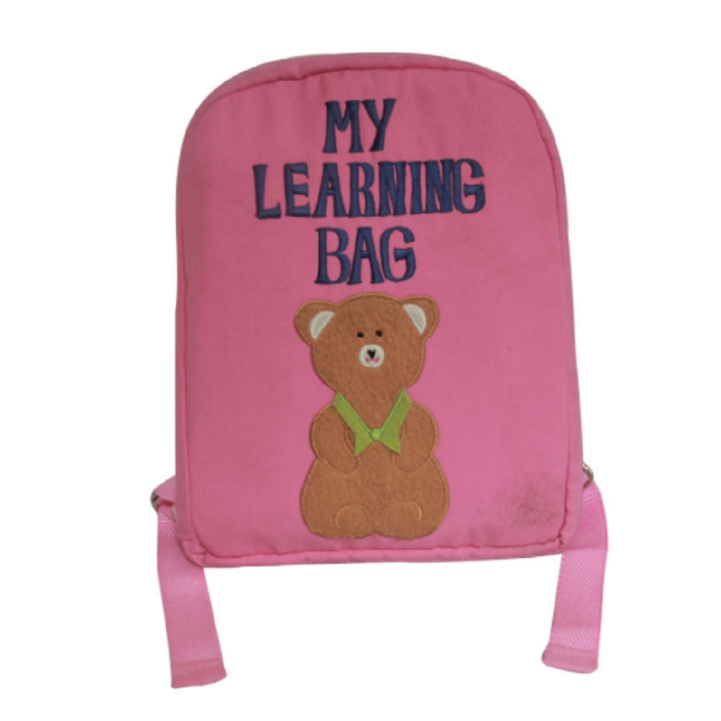 

Cotton Learning bag - Pink by Daisuki Craft Indonesia