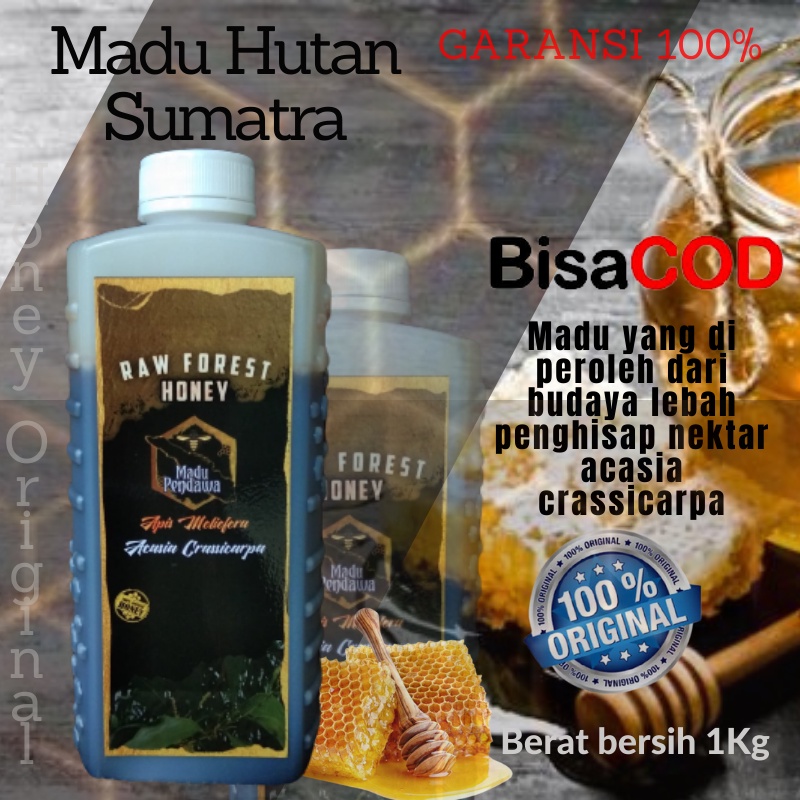 

Madu Lebah Original Asam Manis Hutan Sumatra Utara Madu Sarang Lebah Asli