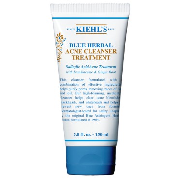 kiehl's blue acne cleanser