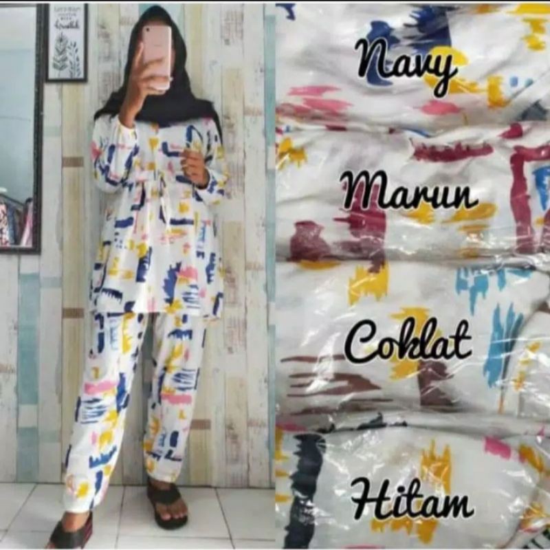 ONE SET WANITA NAGITA HYGET BUSUI/SETELAN NAGITA HYGET/SETCEL HYGET TERMURAH