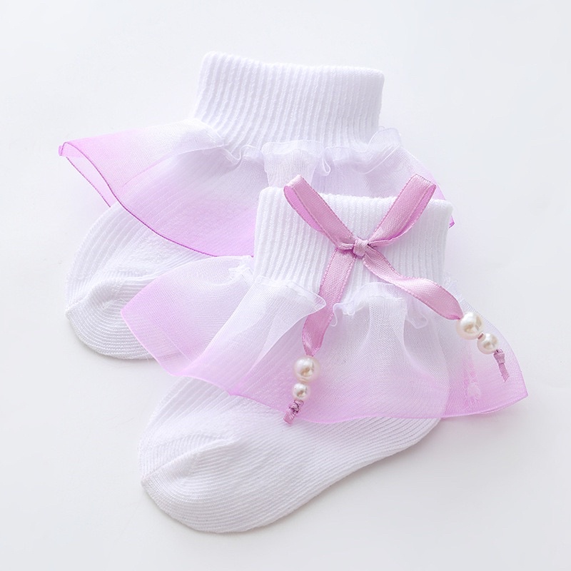 Kaos Kaki Anak Perempuan List MUTIARA / Baby Girl Socks