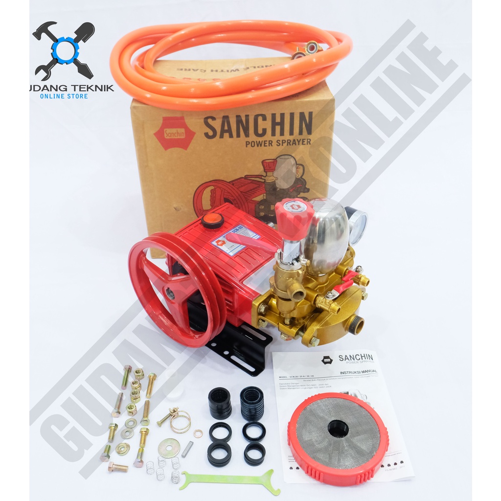 Power Sprayer SANCHIN SCN20 / Pompa Steam Cuci Mobil Motor SANCHIN SCN 20