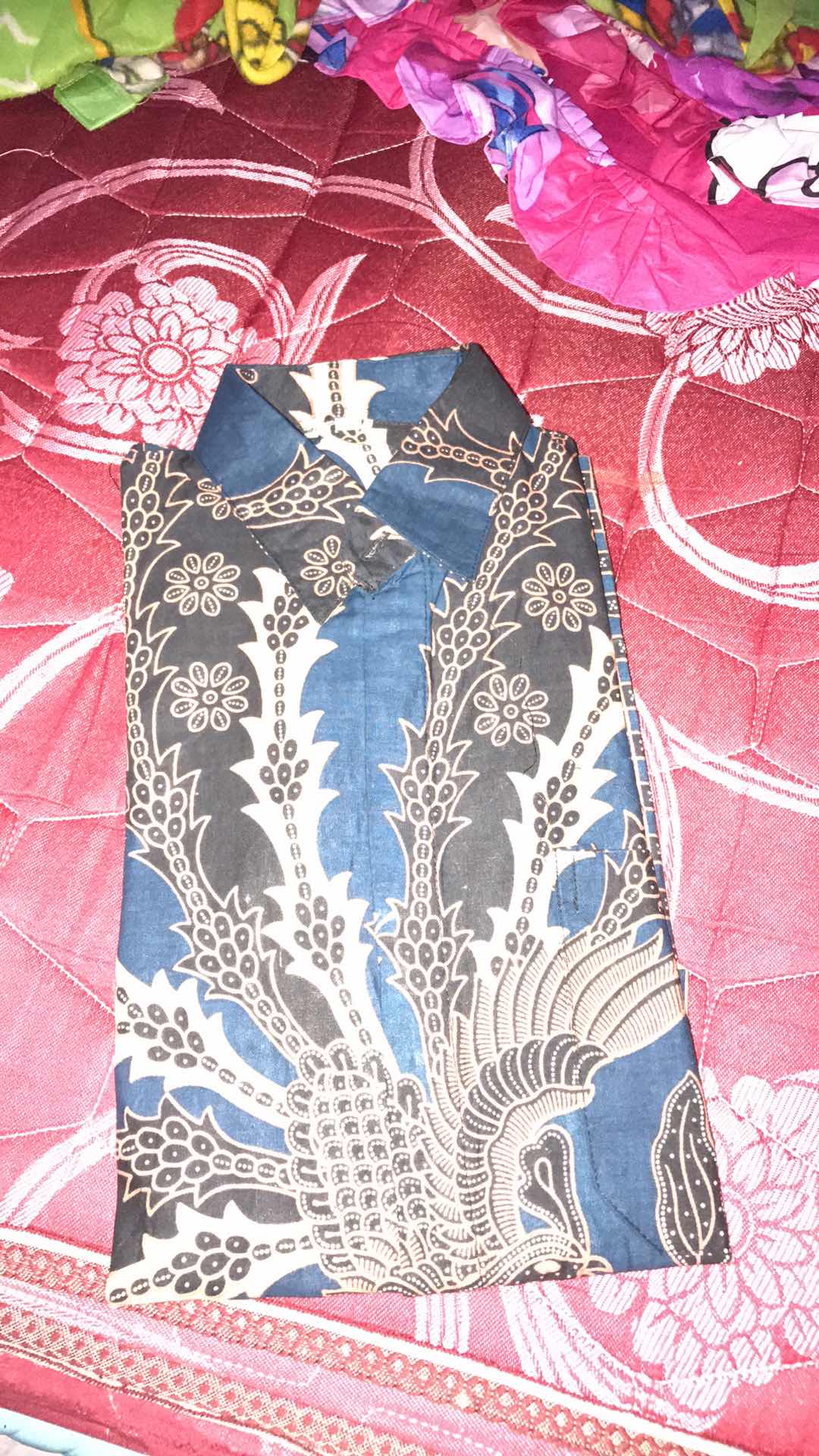 Size M L Xl Xxl Bswart Batik Hrb026 Kenongo Hem Panjang Padi Pekalongan M L Xl Batik