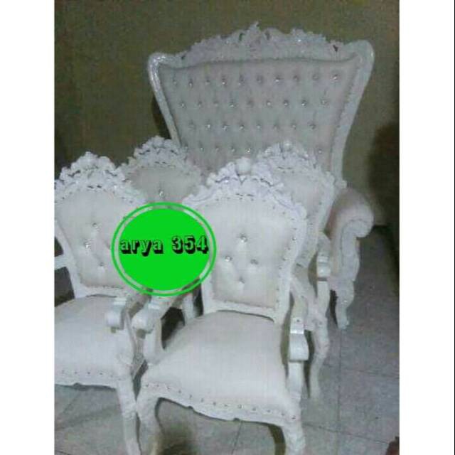 Kursi pengantin kursi dekorasi gebyok pengantin terbaru
