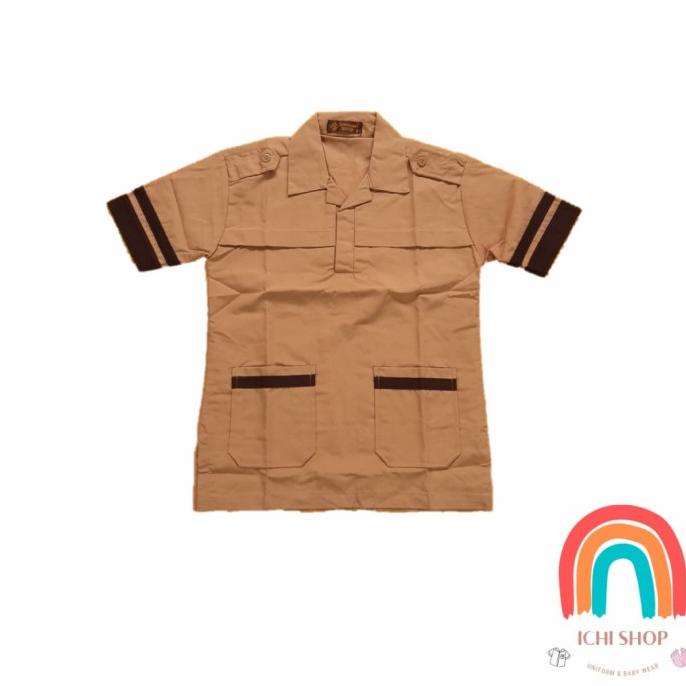 Seragam Sekolah Pramuka Baju Siaga (SD) Pendek merk seragam