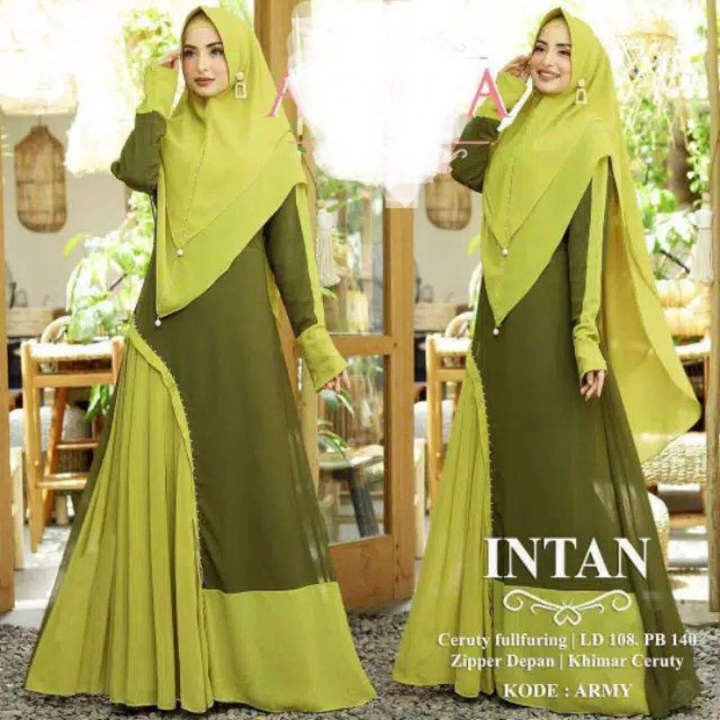 intan syari busui gamis syari # syari wolfis # syari ceruty # baju syari terbaru # gamis kekinian