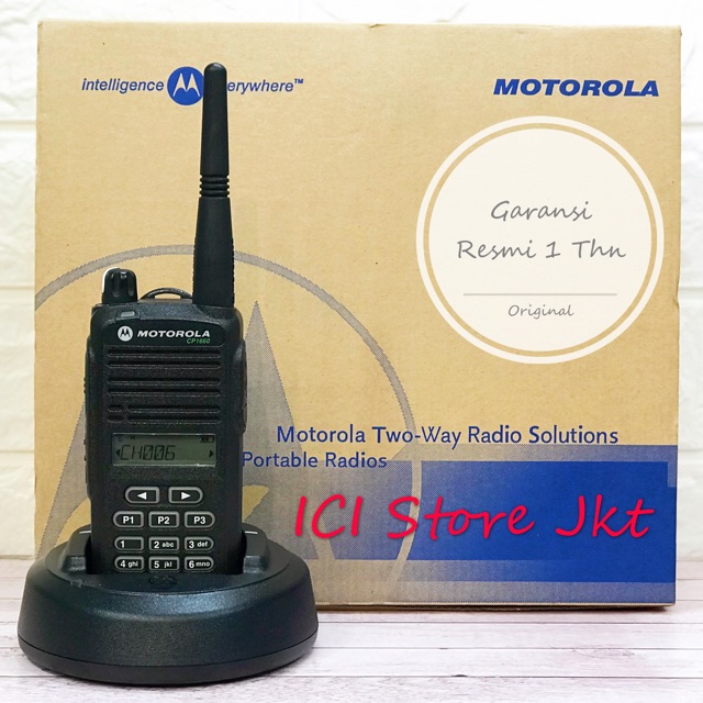 Radio HT Motorola CP1660 VHF / Original / Garansi Resmi