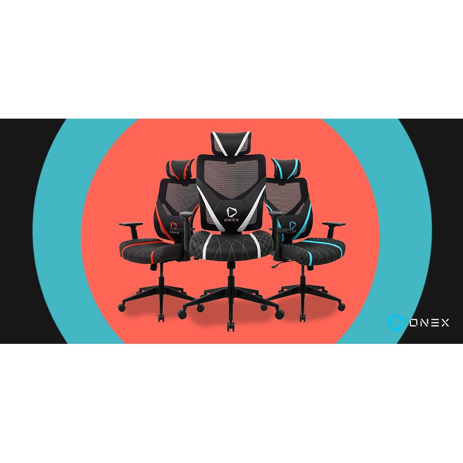 Gaming chair Onex premium quality mesh GE300 - Kursi Kantor gaming ONEX GE-300