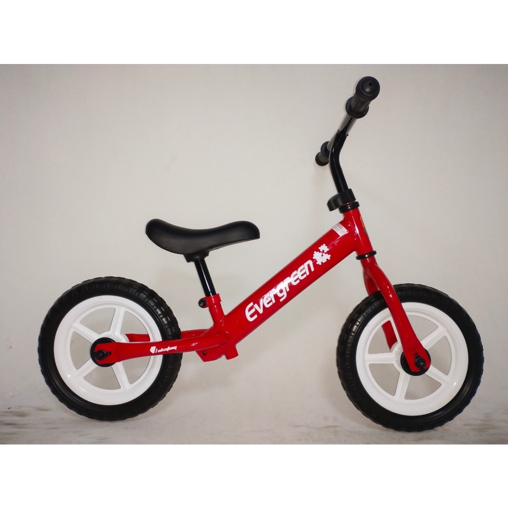 push bike evergreen merah - sepeda anak - push bike