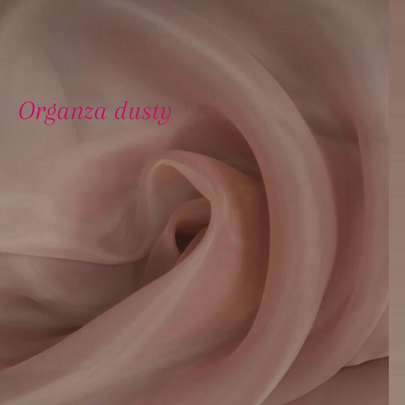 Organza/Baham organza polos/Dusty