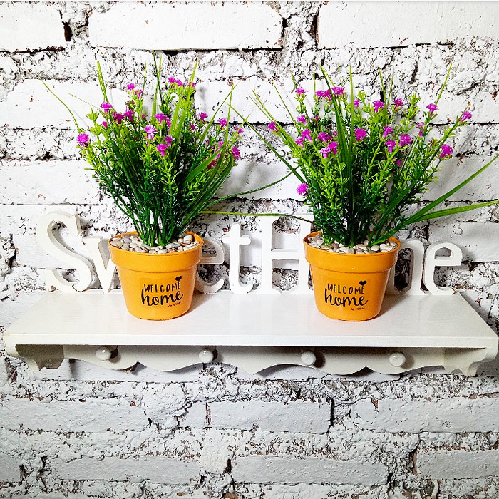 TERLARIS bunga artificial rumput sintetis dekorasi rumah bunga