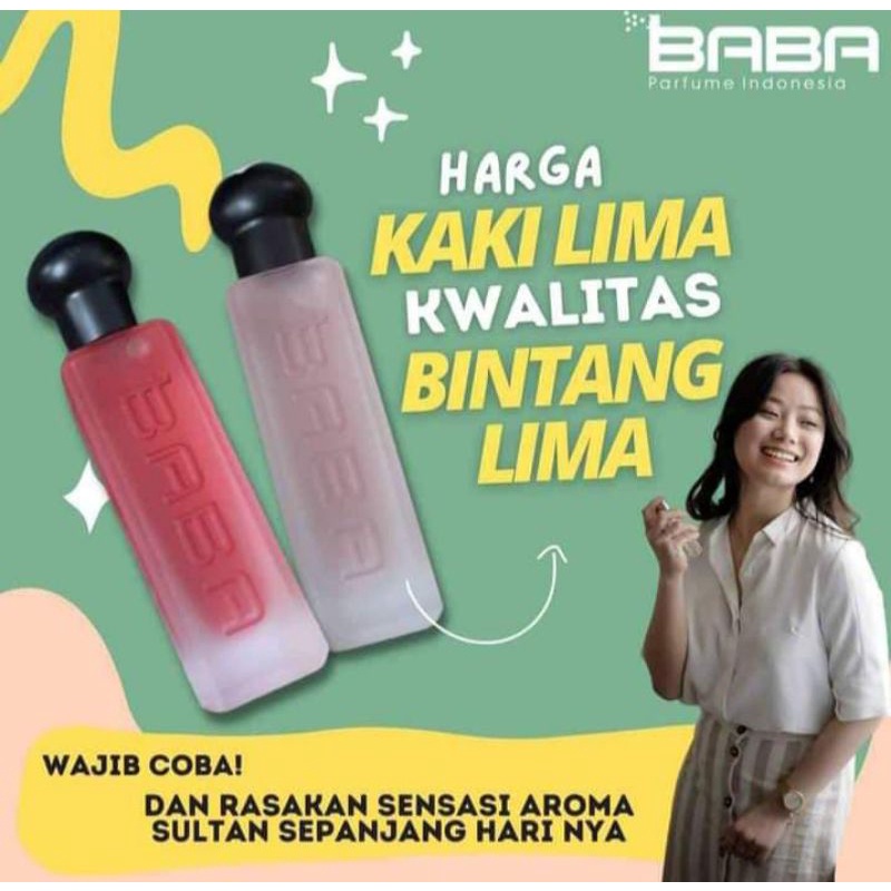 Baba Parfum Pria Wanita Lusinan Parfum Original Aroma Minyak Wangi 30 ml Bibit Impor Murah Non Alkohol