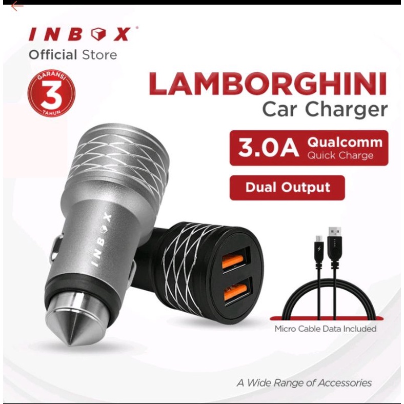 charger mobil inbox lamborghini