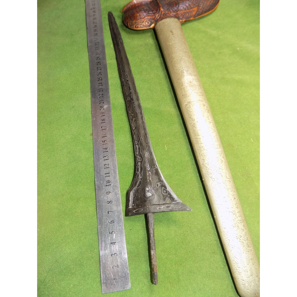 keris jalak ngore pamor wiji timun angka 8 era pajang th 1500