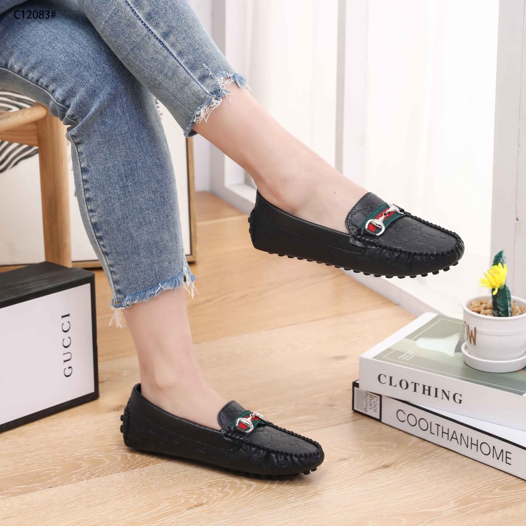 gc  GG Loafers Flat Shoes C12083#