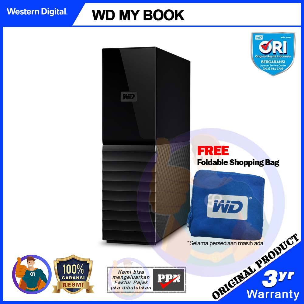 WD My Book 6TB Desktop Storage
