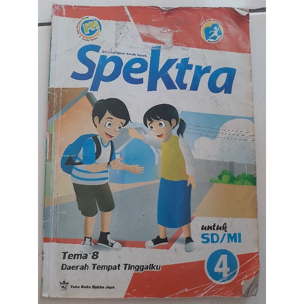 Spektra Tematik Terpadu Tema 8 Kelas 4 SD/MI | Rakha Jaya