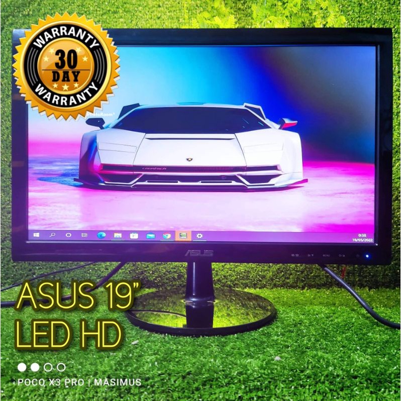 LED Monitor Komputer ASUS 19inch wide VS197