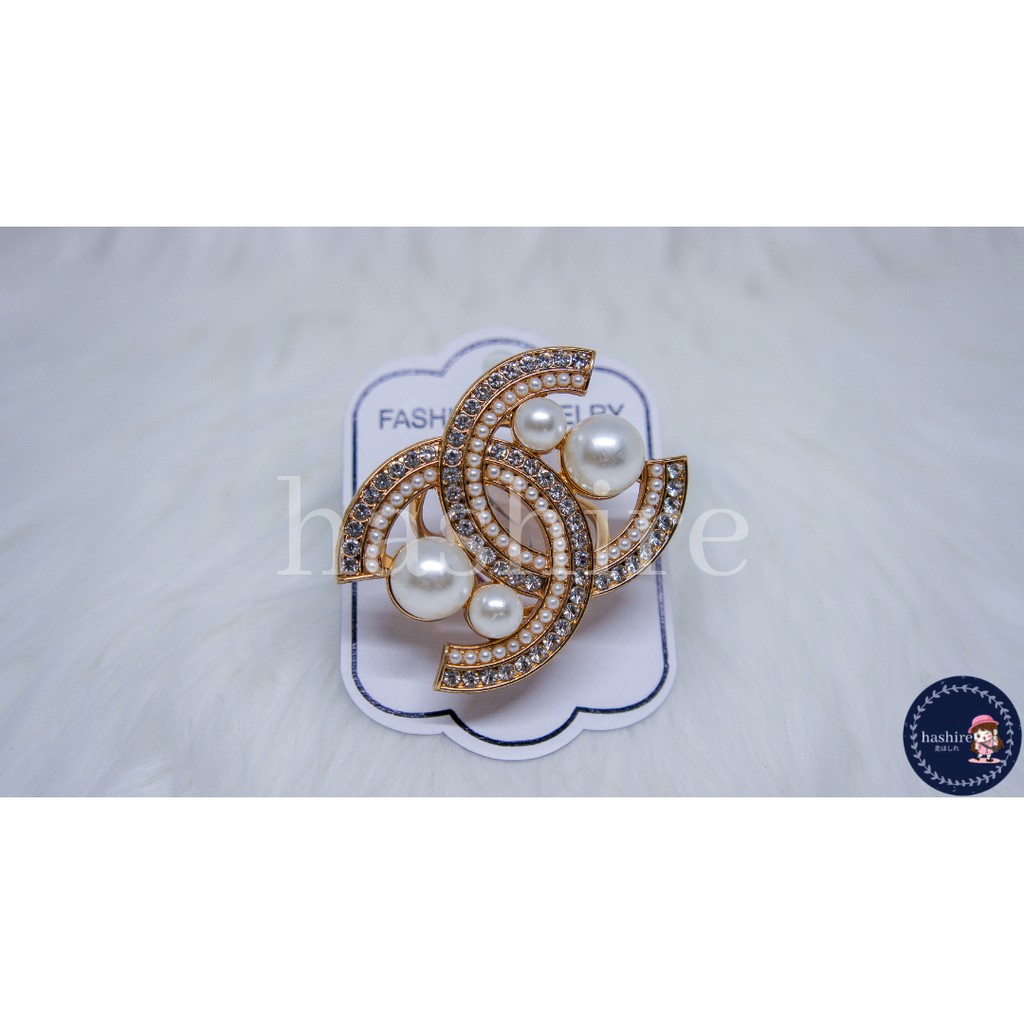 Bros / Ring Hijab Chanel / Syal Premium Quality (READY)