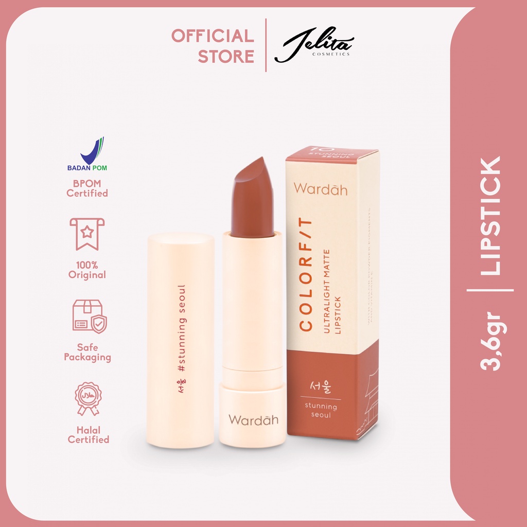 Wardah Colorfit Ultralight Matte Lipstick