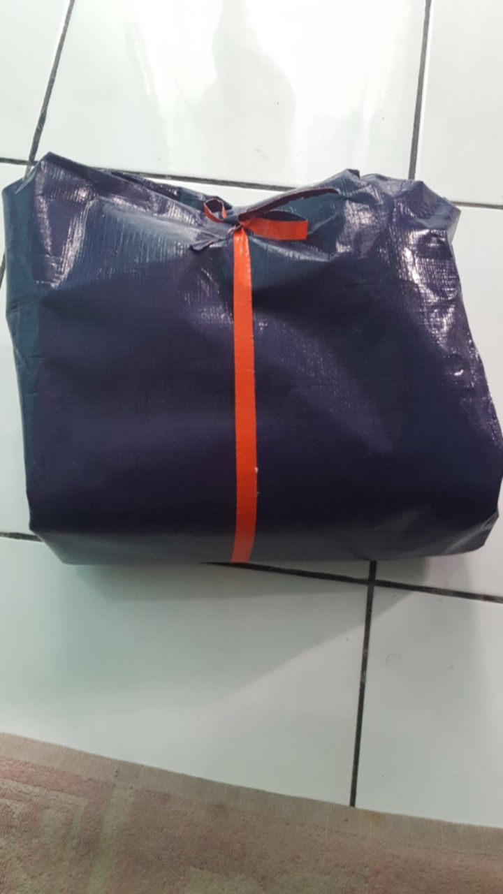 Kolam Terpal Kotak 2mx50cmx50cm Type A12 Packing Bullbe Warp