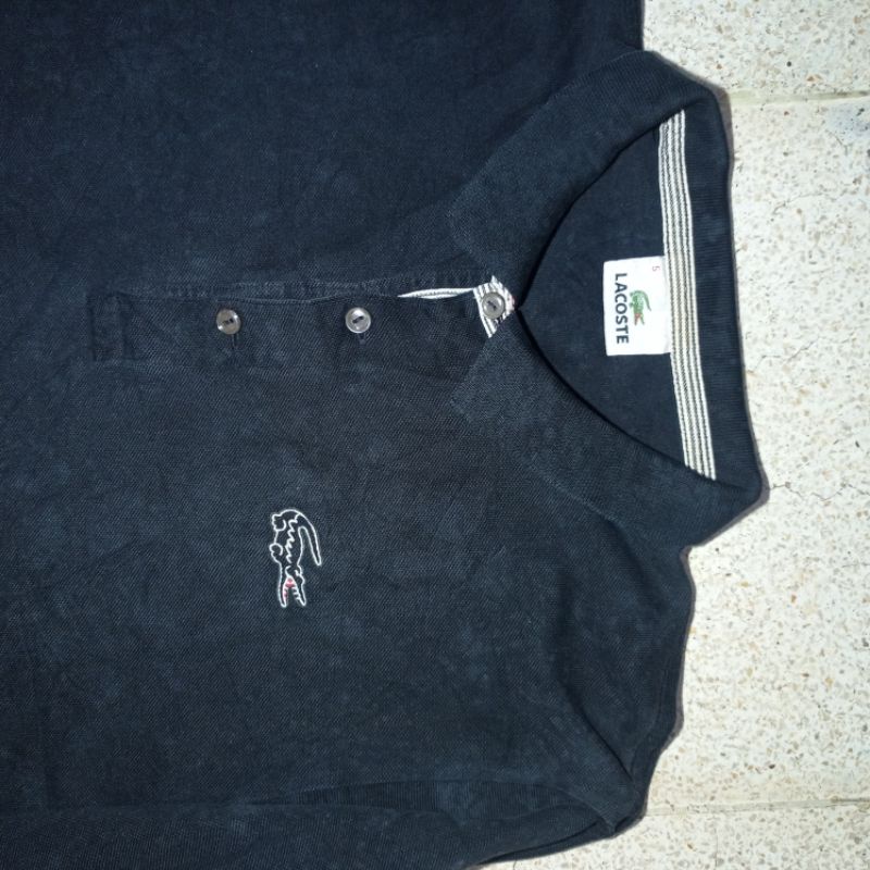Kaos Kerah Lengan Panjang LACOSTE second original