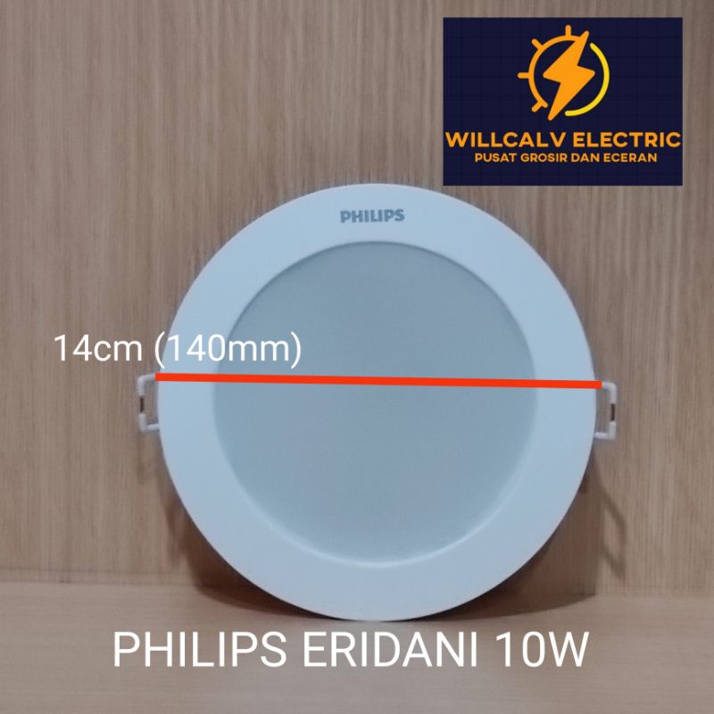 PHILIPS ERIDANI 10W 10 WATT DL-190B / LAMPU DOWNLIGHT PHILIPS ERIDANI DL-190B 10W 10 WATT