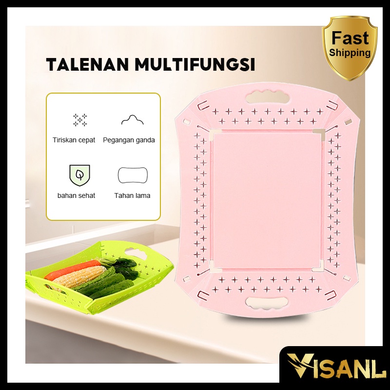 TALENAN WASTAFEL 3 IN 1 / CHOPPING BOARD Claris Talenan Plastik Delica VS-48