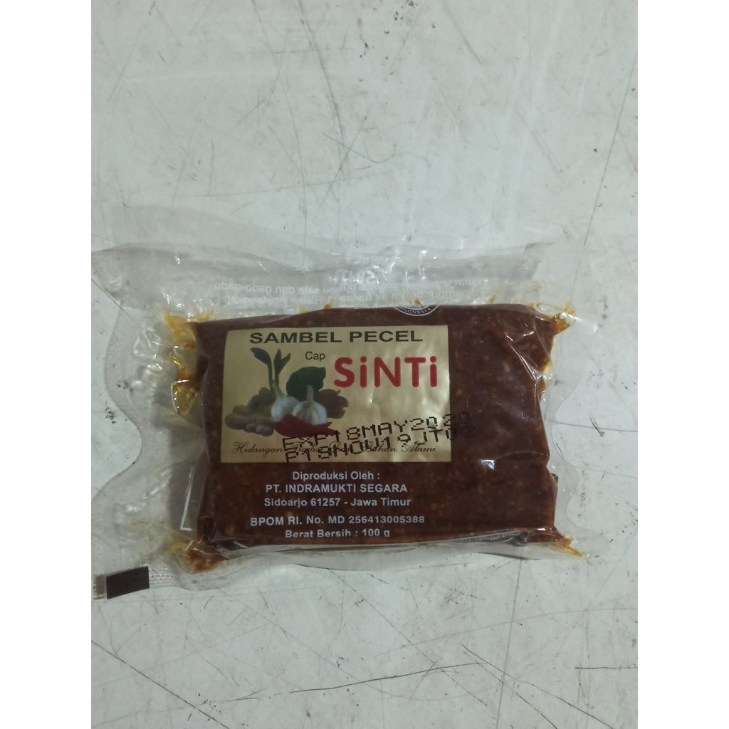 

Sinti sambal pecel 100 gram