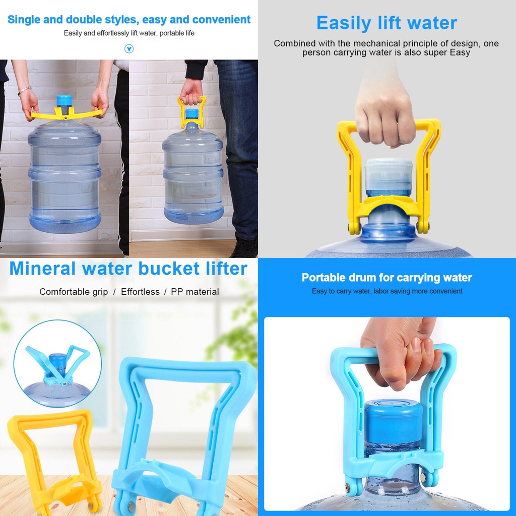 ALAT BANTU PENGANGKAT ANGKAT GALON DOUBLE HANDLE / Angkat Galon mover Jadi makin Mudah