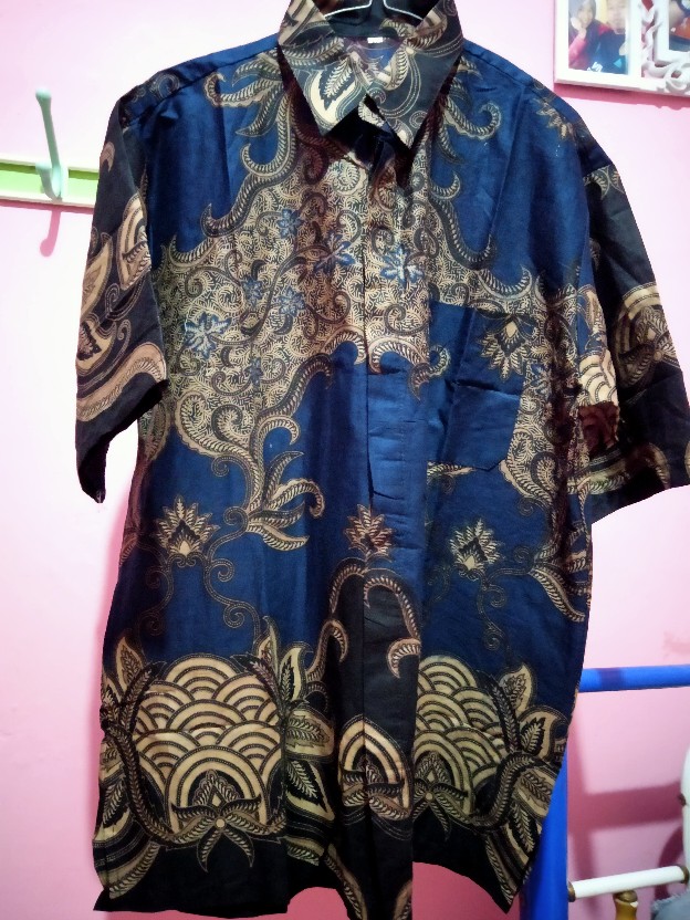 Fiorecloth -  Blouse Batik Wanita Atasan Batik Wanita Baju Batik Wanita Ziper Depan Size M L Xl Xxl