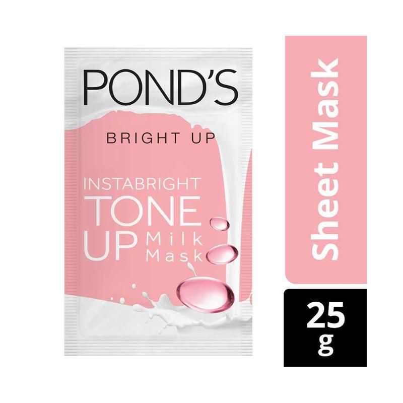 pond instabright tone up milk mask(PINK)25gr