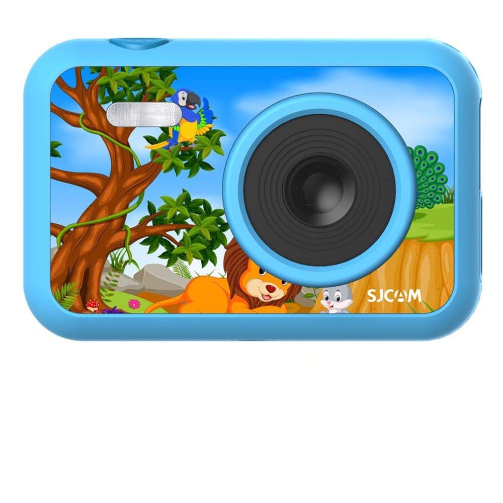 SJCAM FUNCAM KIDS CAMERA kamera mini pocket digital anak-anak kids cam video foto photograph - LION BLUE