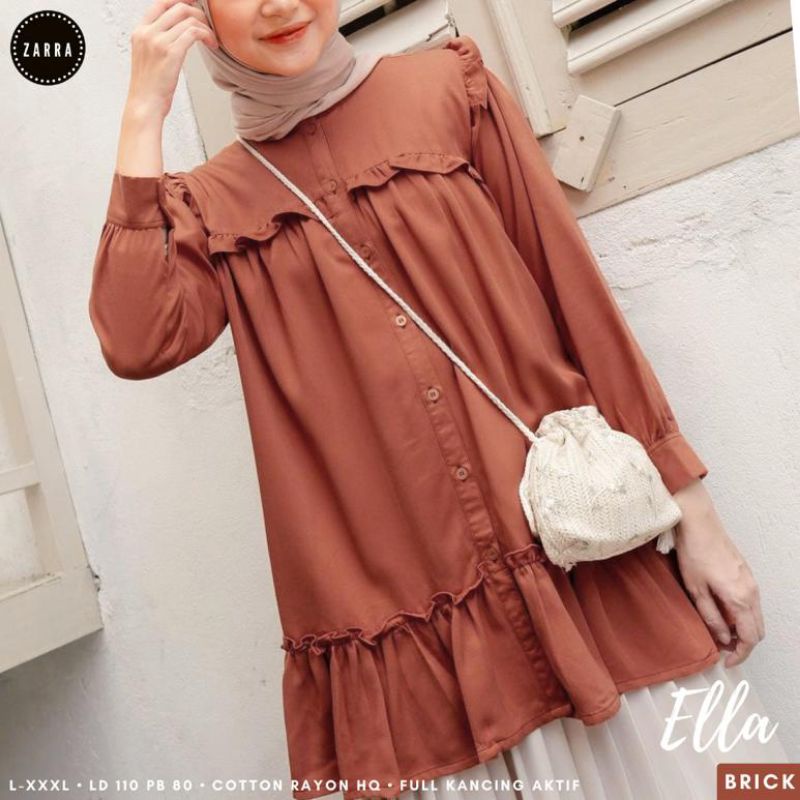 ELLA TUNIK BAJU WANITA TERBARU BY ZARRA