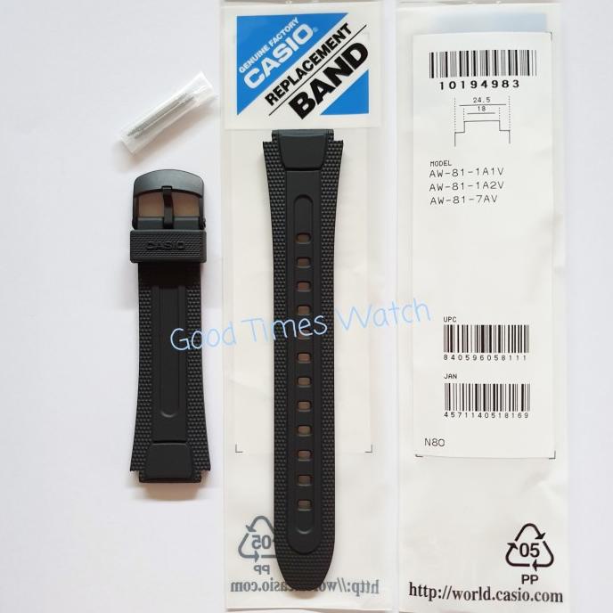Strap Aw-81 / Aw-80 / Aw-82 / Casio Original Terbaru