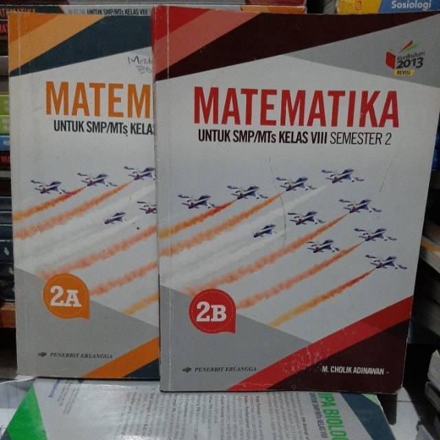 BUKU BEKAS Paket MATEMATIKA SMP KELAS 1 ERLANGGA