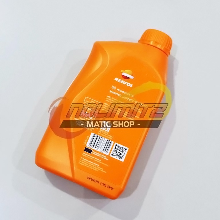 Oli Motor Repsol Smarter 4T 10W-40 Full Synthetic 1L