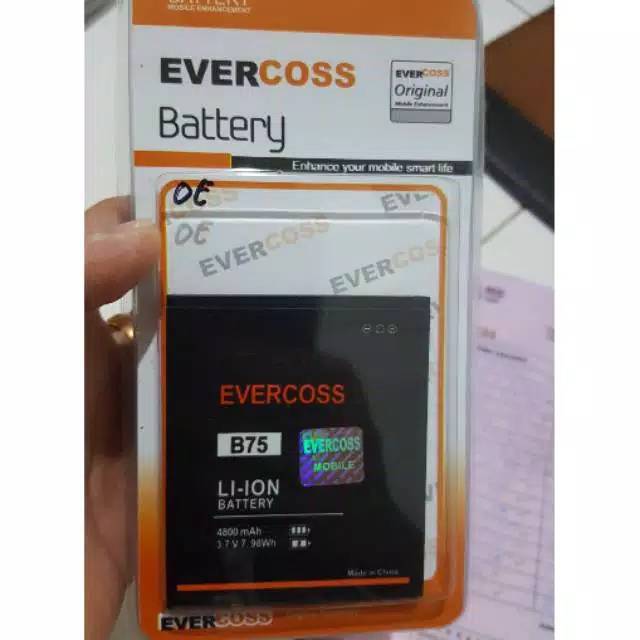 Baterai evercoss B75