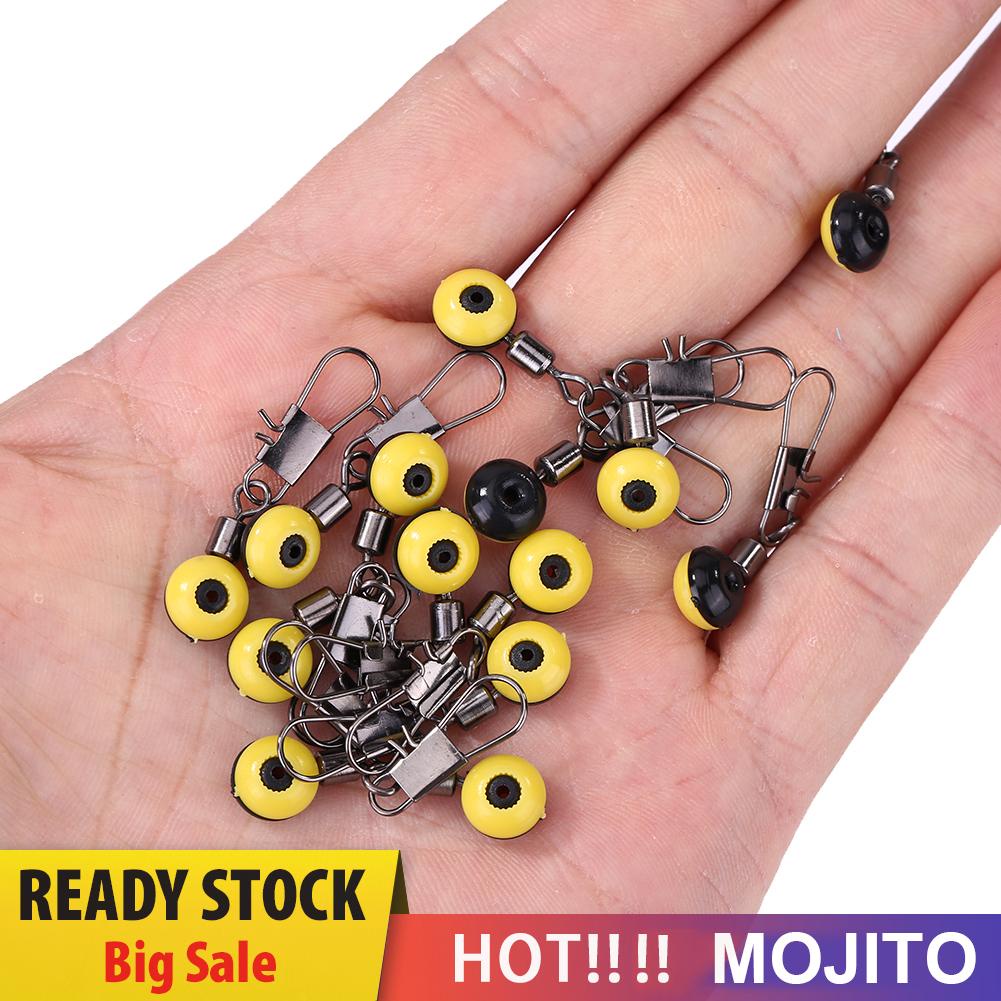 20pcs Kilikili Pancing Rolling Swivel Untuk Memancing