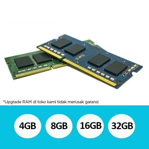 UPGRADE RAM 4GB 8GB 16GB 32GB