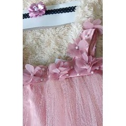 dress bayi neychan noel dress gaun pesta anak