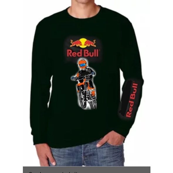 Kaos Baju Motor Red Bull Balapan RacingTeam Trial Oblong Premium