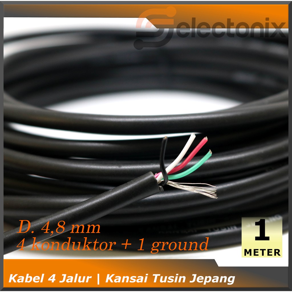 Kabel Audio 4 Jalur | Kansai Tusin [1m]