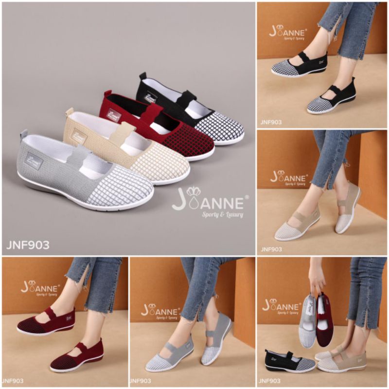 JOANNE Flyknit Flats Shoes JNF903 [ORIGINAL BRAND]