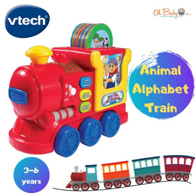 Vtech Animal Alphabet Train Shopee Indonesia