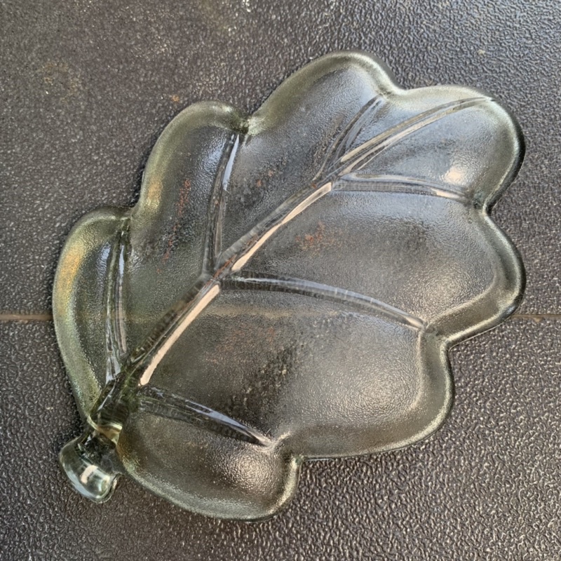 Piring Daun Kaca Mangkok Kaca Motif Daun mangkok murah piring murah piring cantik