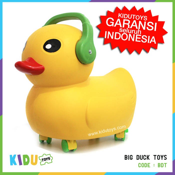  Mainan  Anak Bebek  Dorong  Big Duck Toys by Kidu Toys READY 